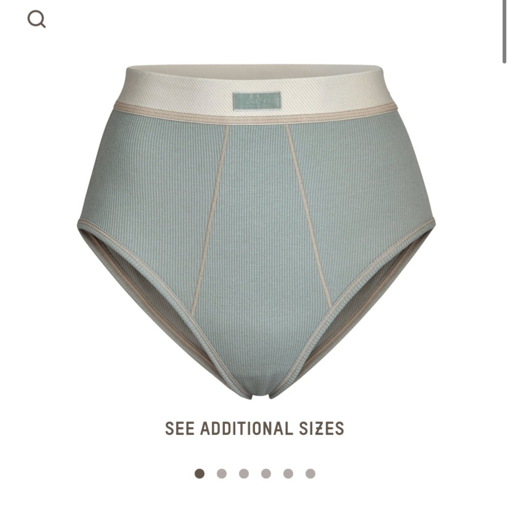 SKIMS cotton rib brief